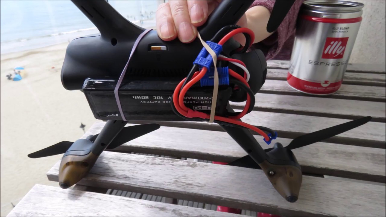 HUBSAN 501 2 BATTERIES TEST