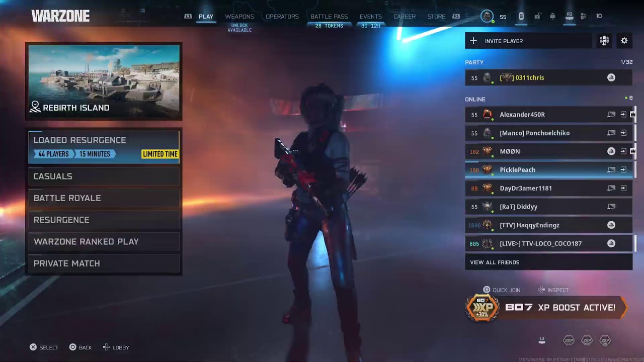BO7: Call of Duty Warzone Verdansk, resurgence, casual, Ranked, Zombies