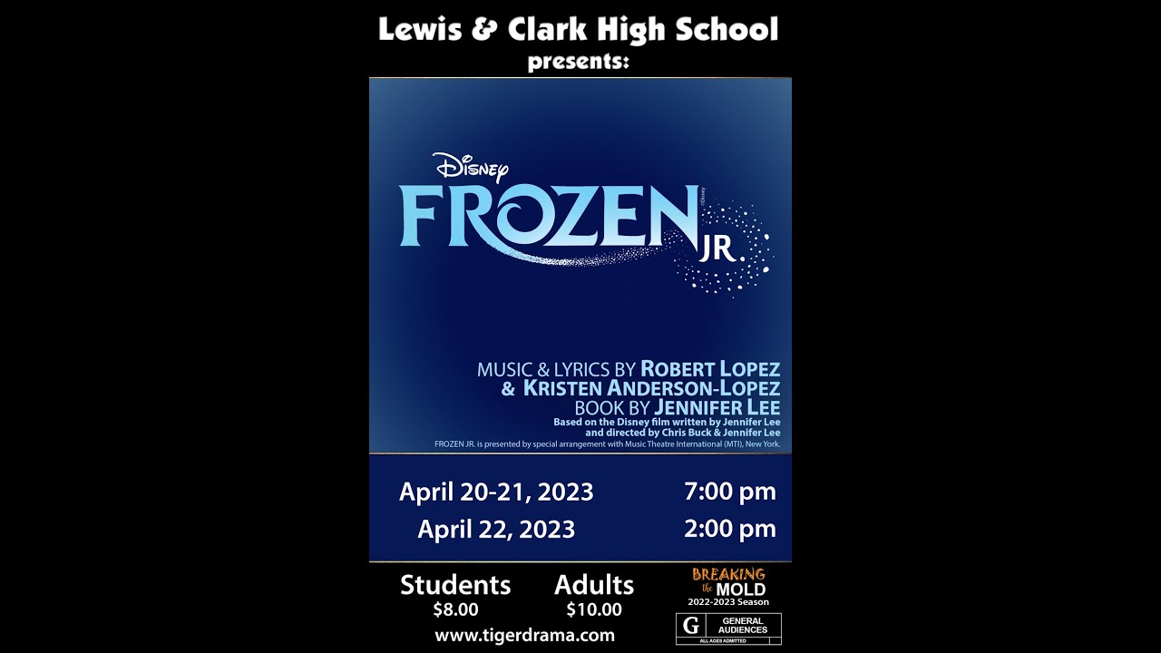 Frozen Jr, LCHS Tiger Drama