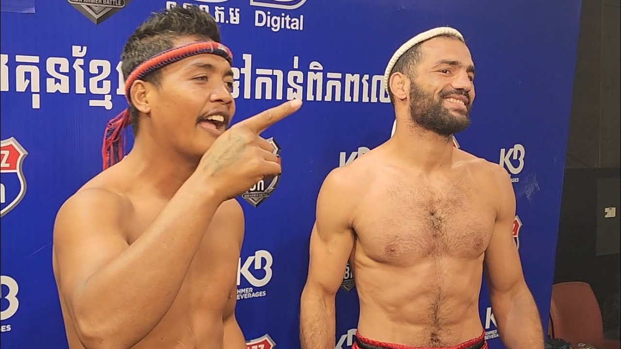 កីឡាករ ធន់ រិទ្ធី សួរ អាប៊ុលហ្វាសែល ថាស្គាល់ម្ចាស់​ខ្សែក្រវាត់កីឡាវាយដាក់ទ្រុងអត់?