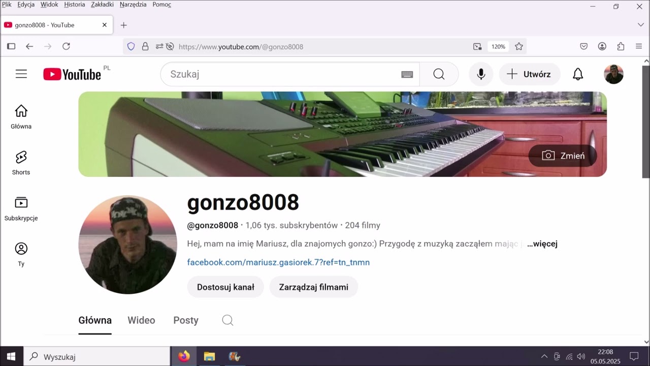 Gonzo - Korg Pa 1000 - wersje robocze....