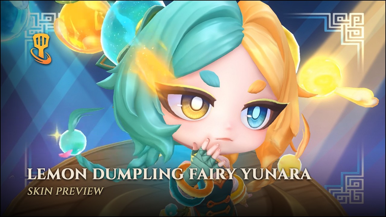 Chibi Lemon Dumpling Fairy Yunara &ndash; Skin Preview || Golden Spatula