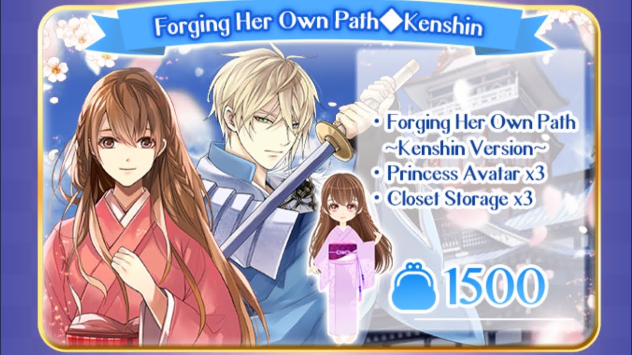 Ikemen Sengoku forging her own path kenshin