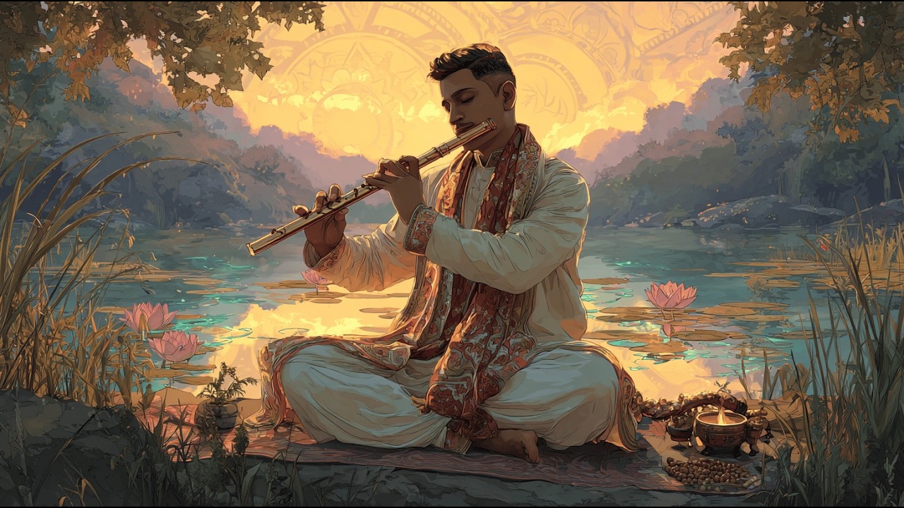 Healing Raga  : Ancient Indian classical Flute Music for Relaxation ,Healing,  Anxiety Relief,Calm