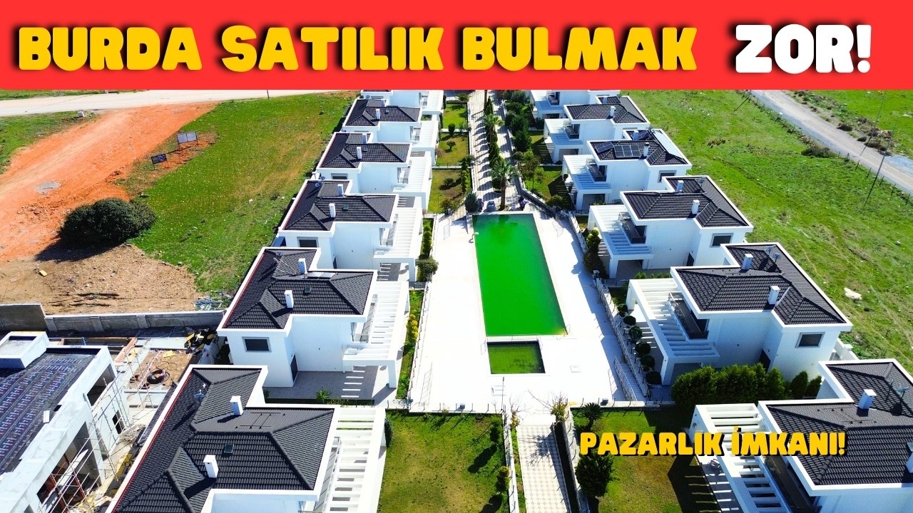 DİDİMİN EN PRESTİJLİ PROJESİ! 4+1 ALT KATTA YATAK ODASI - V129