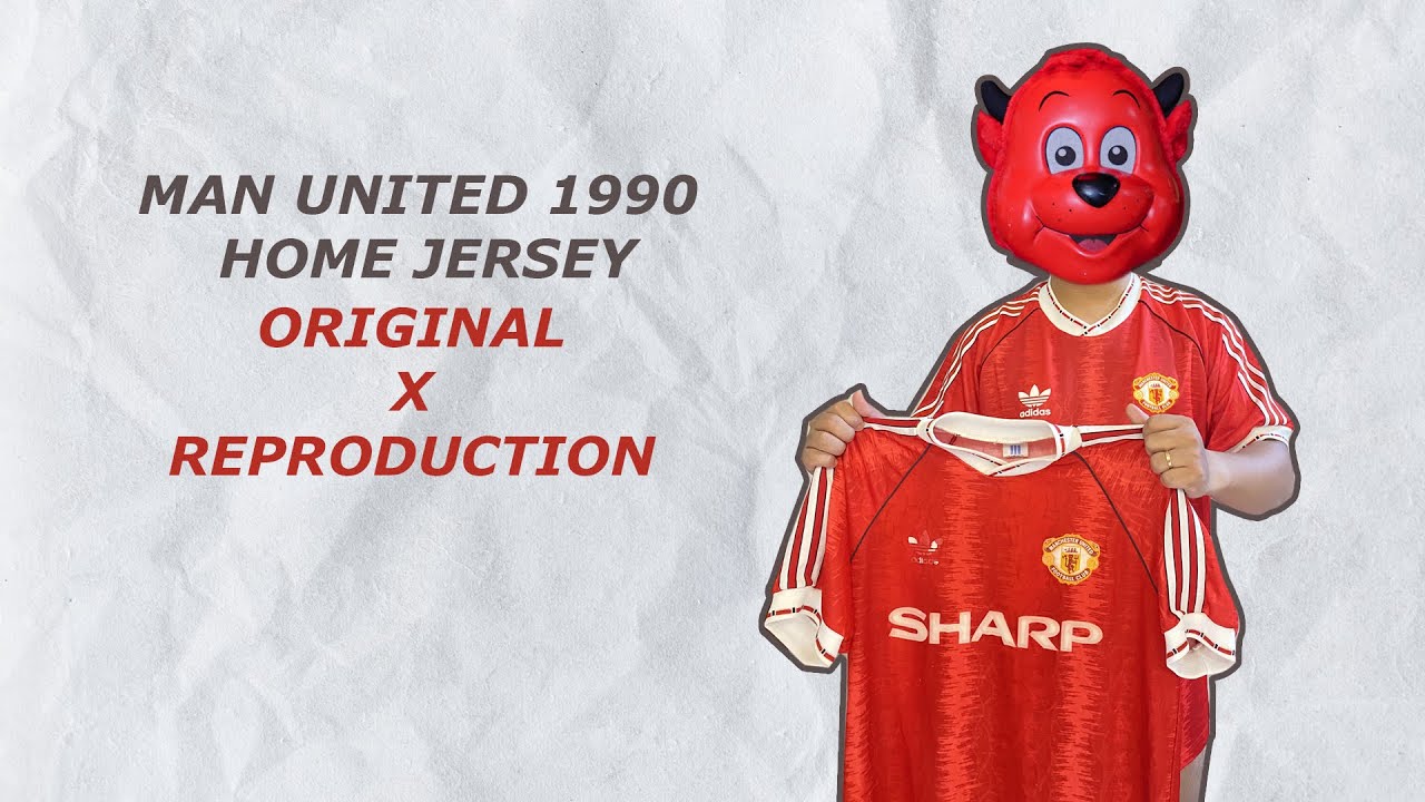 Manchester United 1990 Home Jersey | Original 1990 x Official Reproduction 2022