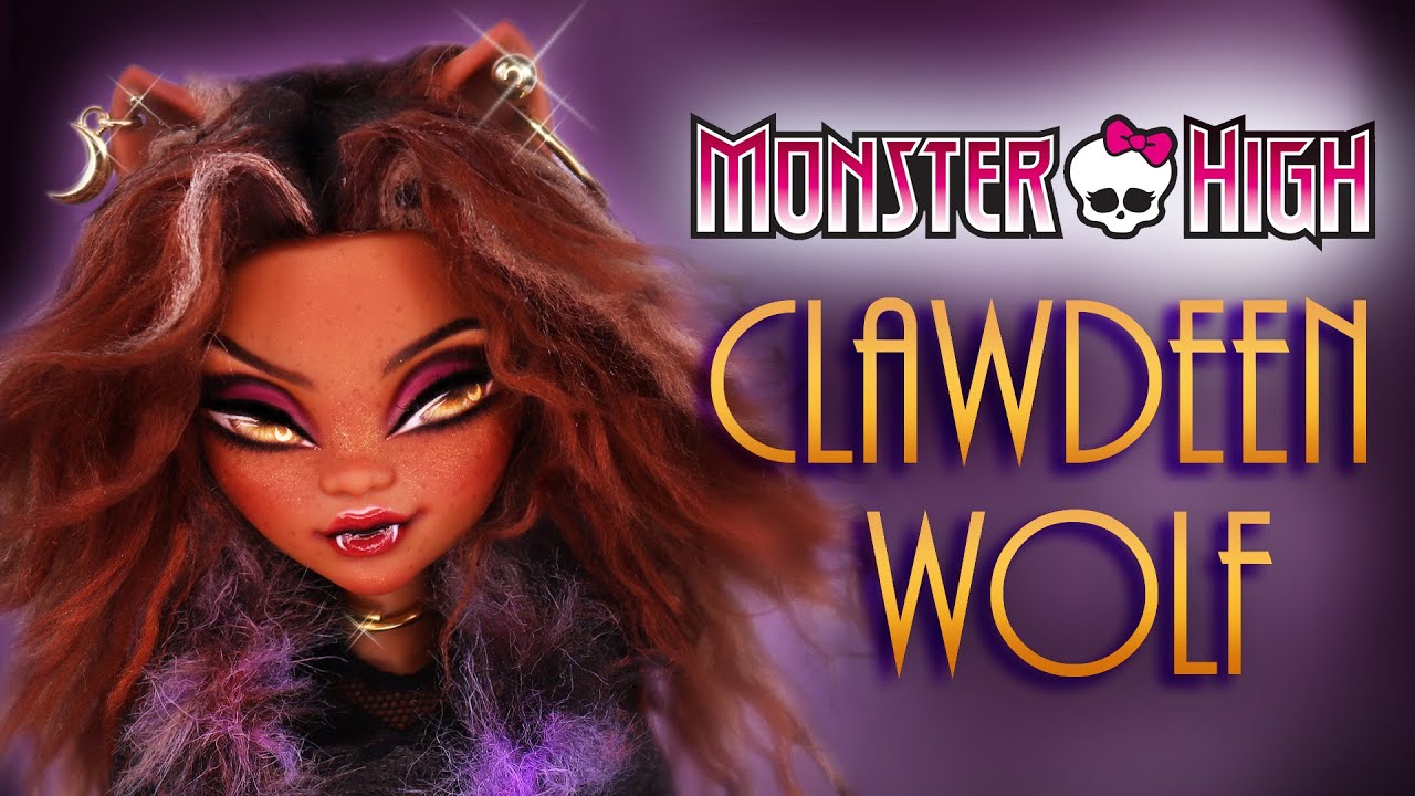 My Custom G3 CLAWDEEN WOLF DOLL! 🌙 ✨ [ MONSTER HIGH ]