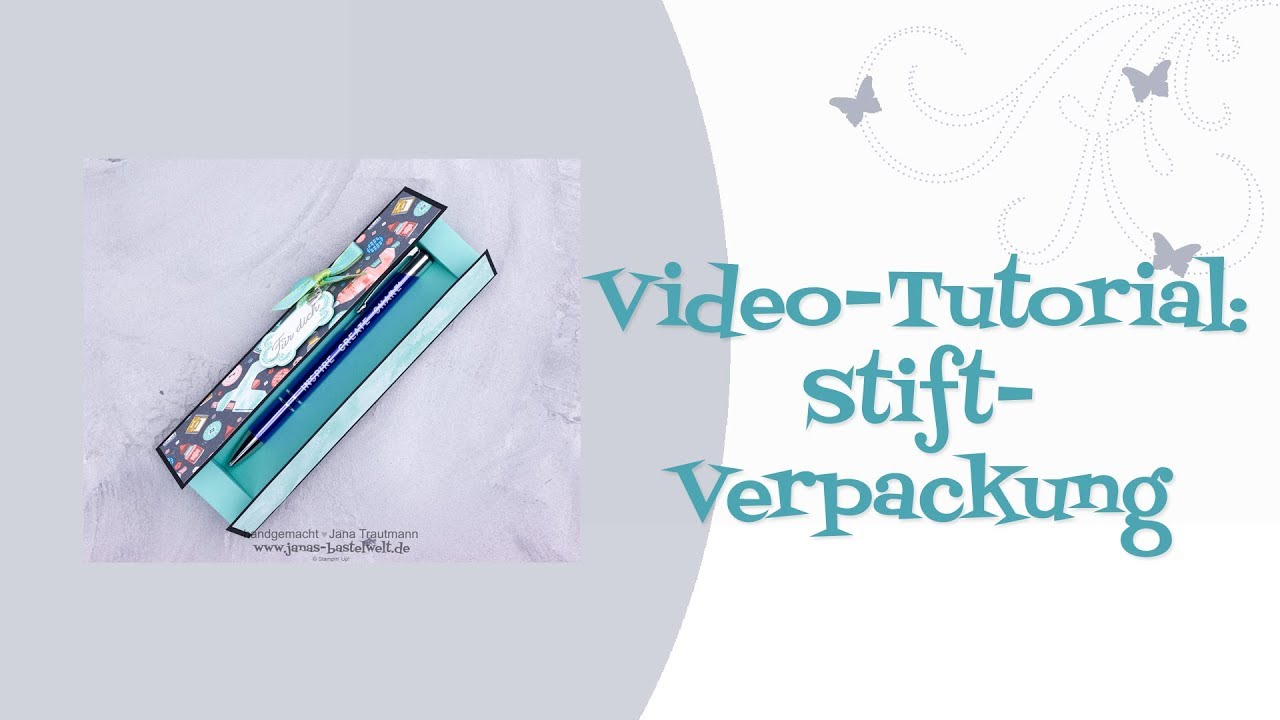 Tutorial: Stift-Verpackung