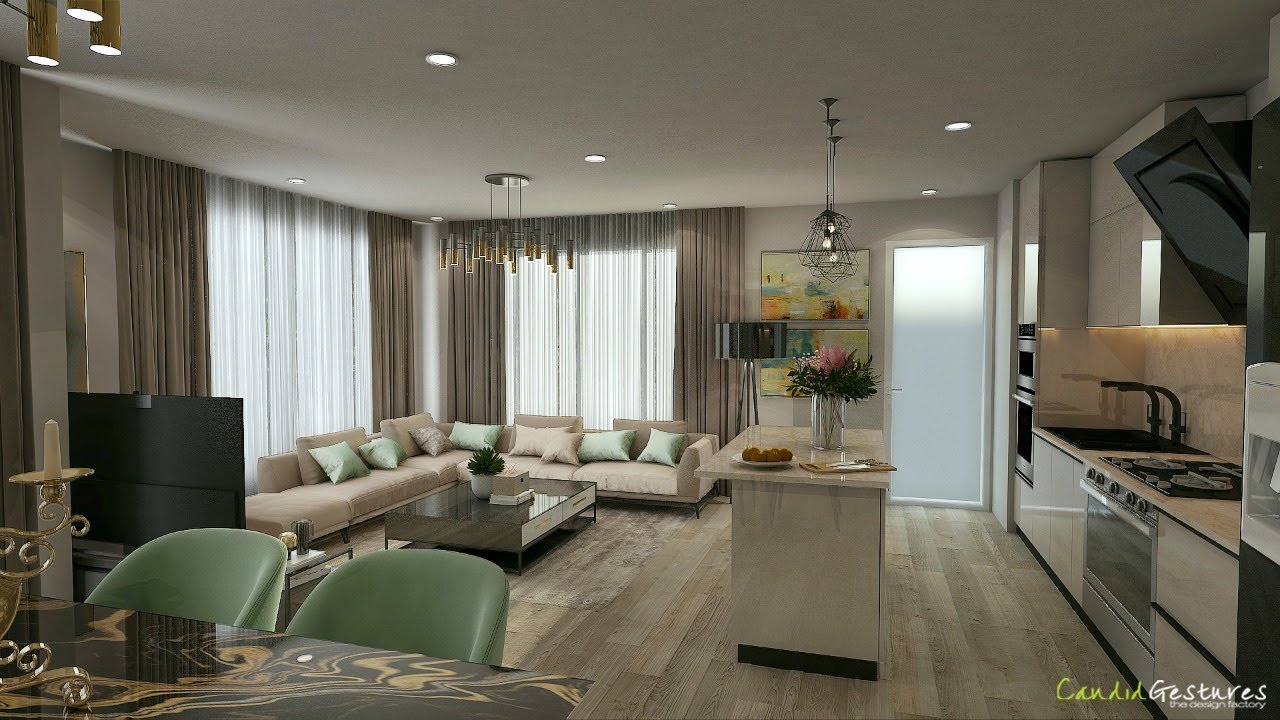 Virtual Walkthrough and 360 video of Modern Apartment Canada