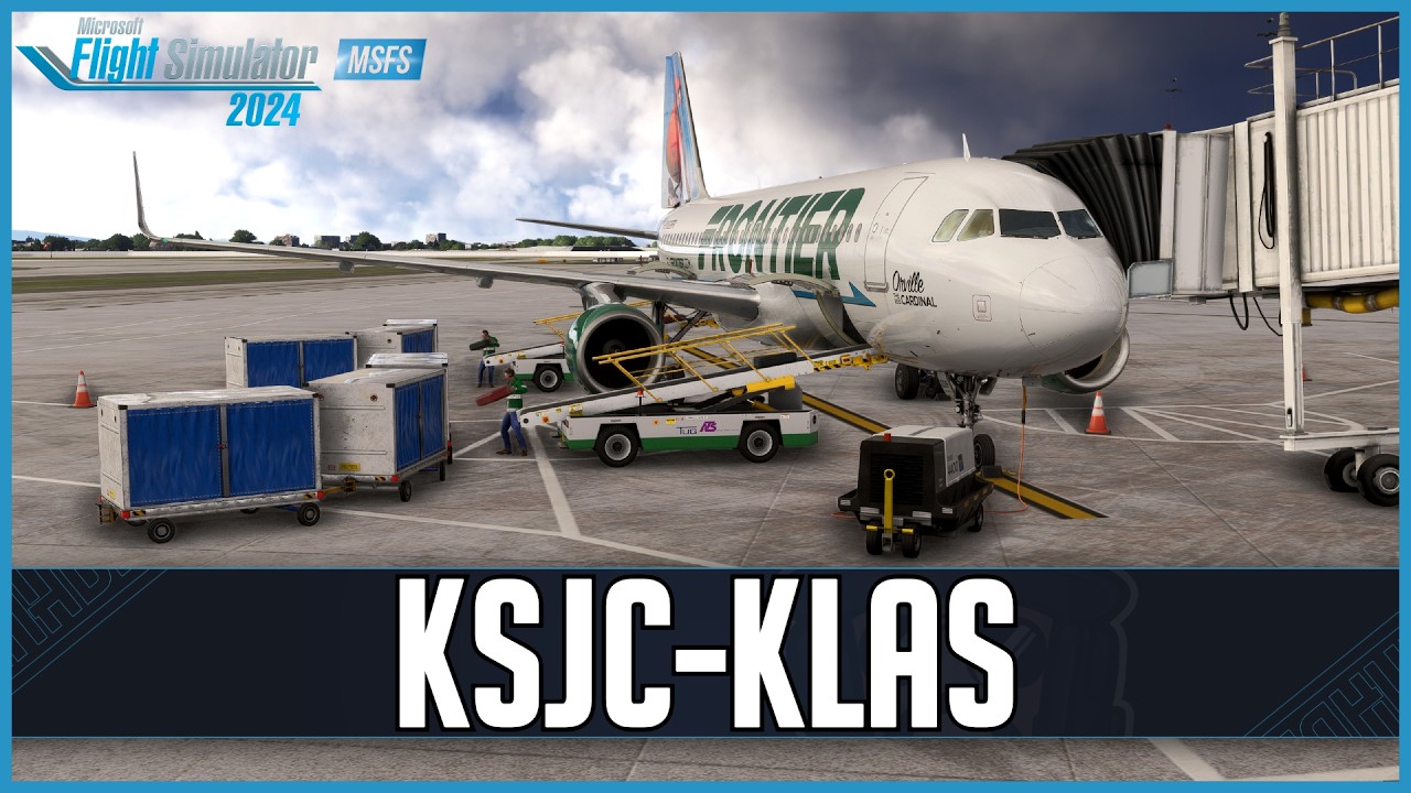 Fenix A320 | Real World Frontier OPS | San Jose - Las Vegas | VATSIM