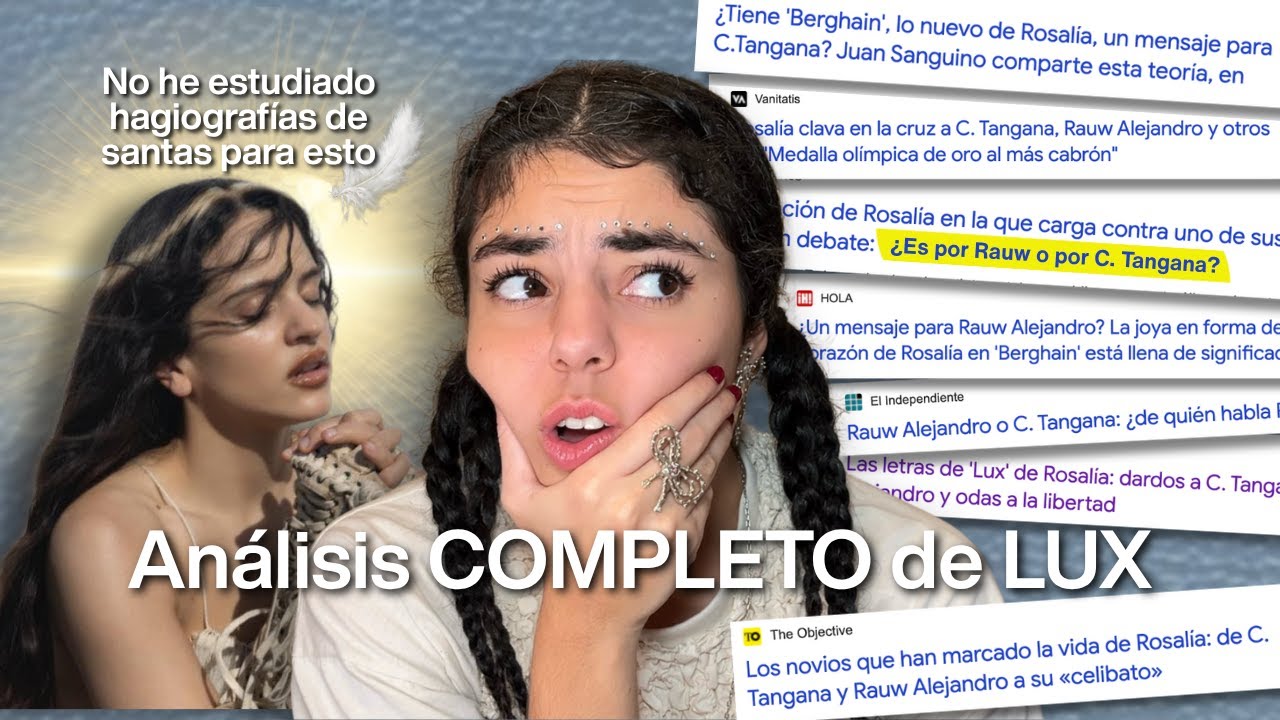 Dise&ntilde;adora analiza LUX durante 100h para que t&uacute; no tengas que hacerlo I An&aacute;lisis LUX ROSAL&Iacute;A
