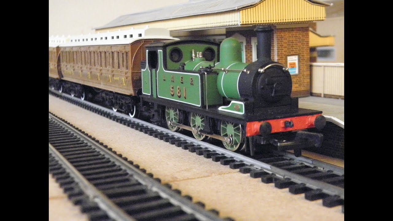 Mainline LNER J72, repairs carried out, and its first run on the kitchen table layout.