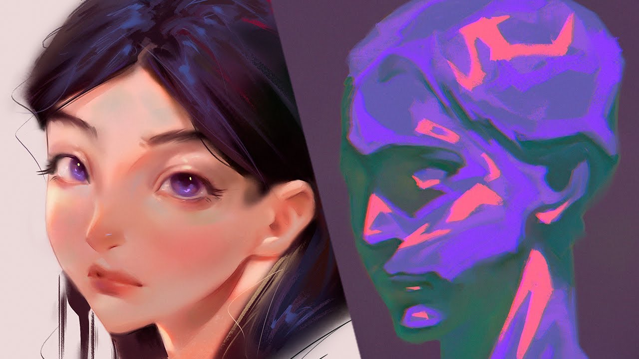 A couple of portraits [Speedpaint]