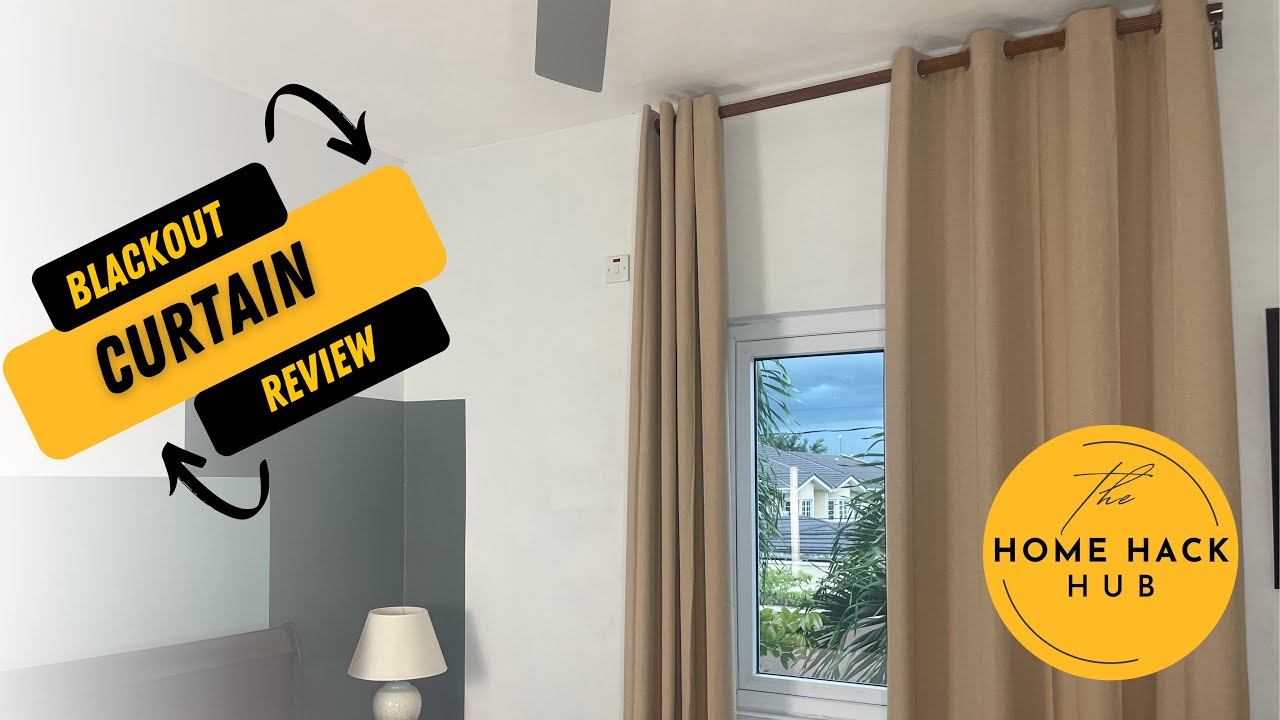 Amazon Review #2 - 100% Blackout Curtains from LoyoLady #amazonfinds