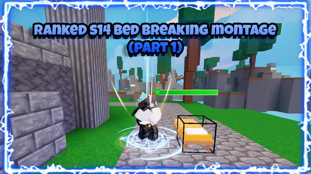 Ranked Bed Break Montage S14 #1 (Roblox Bedwars)
