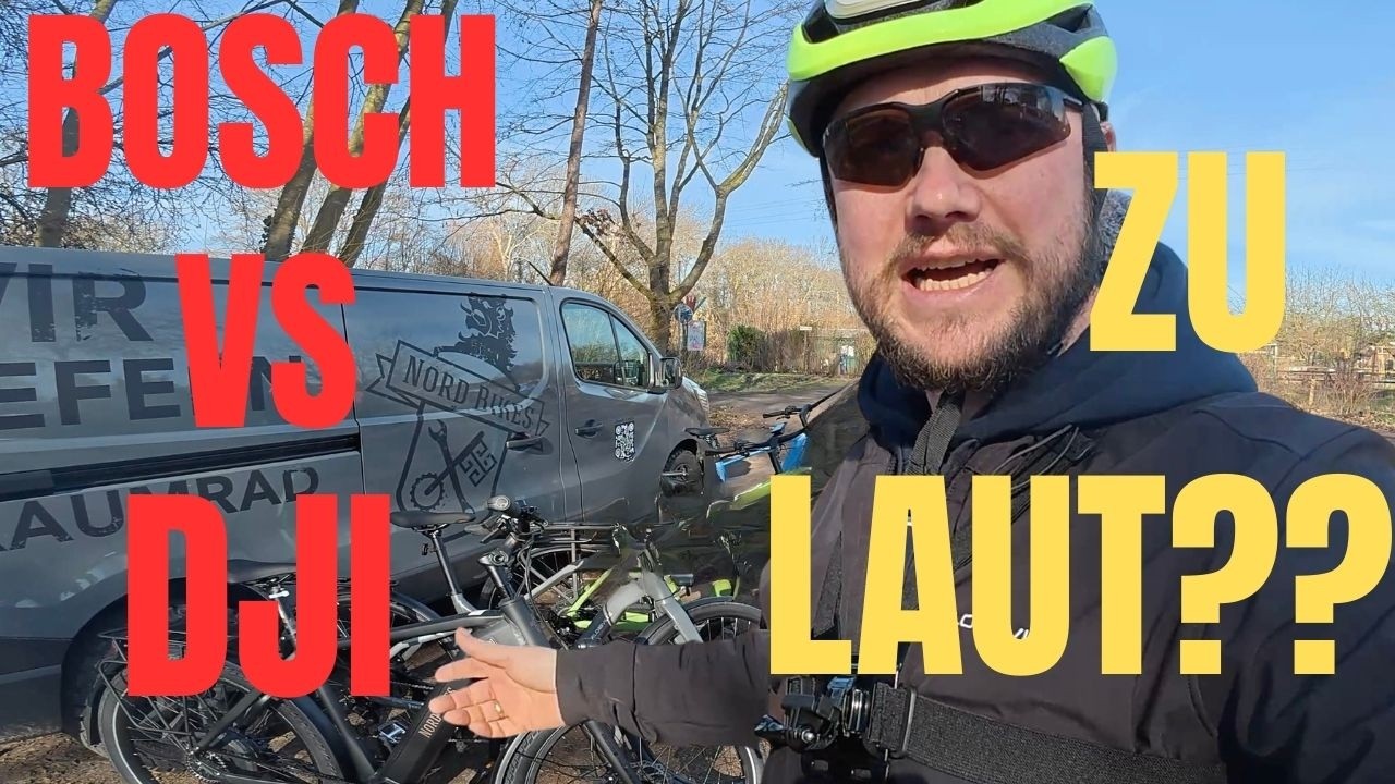 Der gro&szlig;e E-Bike Motor Ger&auml;uschtest 🔊 Bosch CX Gen5 vs PX vs DJI Avinox vs Neodrives Z20