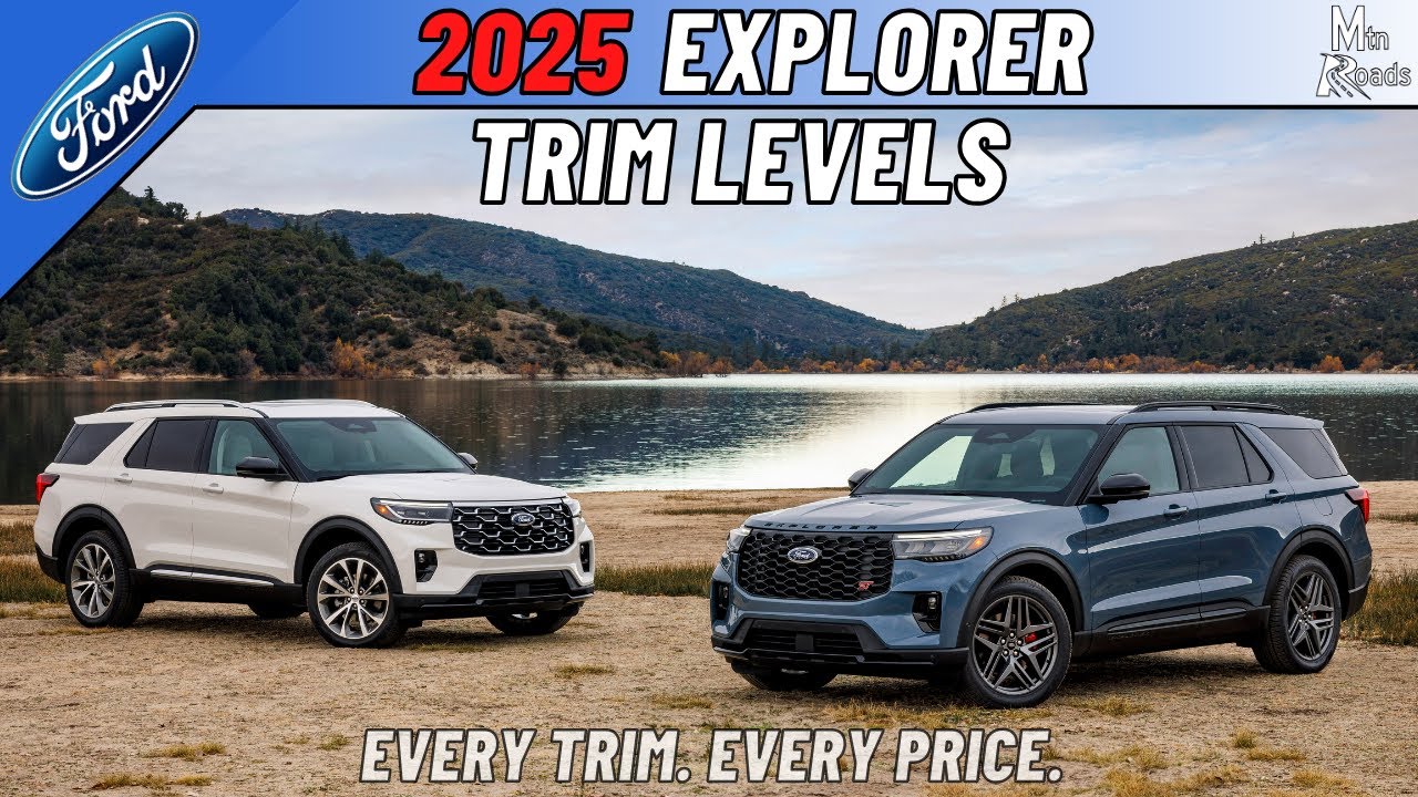 2025 Ford Explorer Trim Levels. Which Trim Will You Explore First?