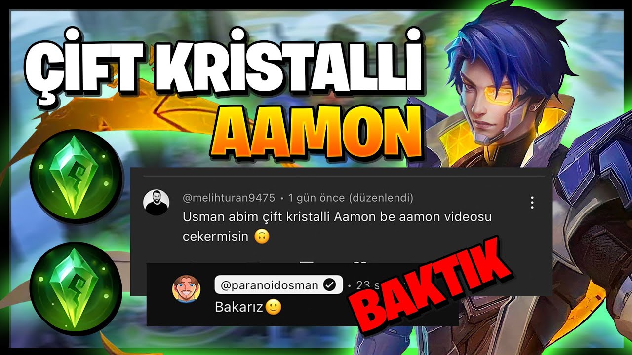 OSMAN ÇİFT KRİSTALLİ AAMON OYNAR MISIN