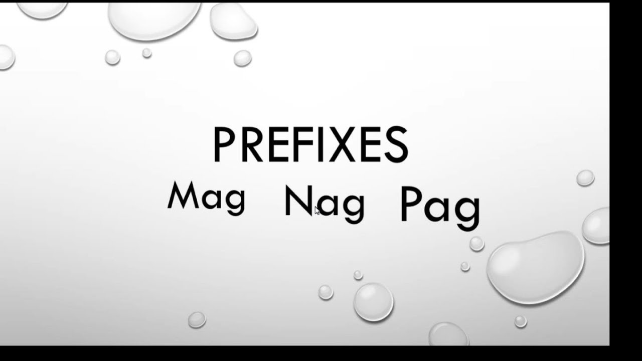 Learn Bisaya: Prefixes: Mag, Nag, Pag (Bisaya-English)