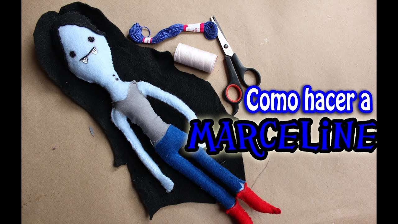 Como hacer a MARCELINE de Hora de Aventura