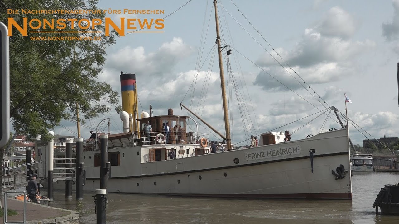 Historisches Dampfschiff 