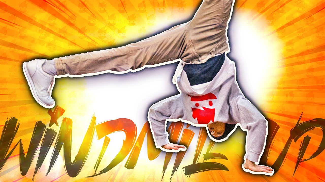 How to WINDMILL to AIRFLARE / 1990 / HANDSTAND Tutorial