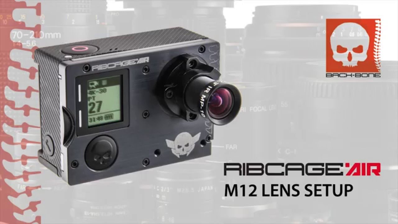 RIBCAGE AIR: M12 LENS SETUP
