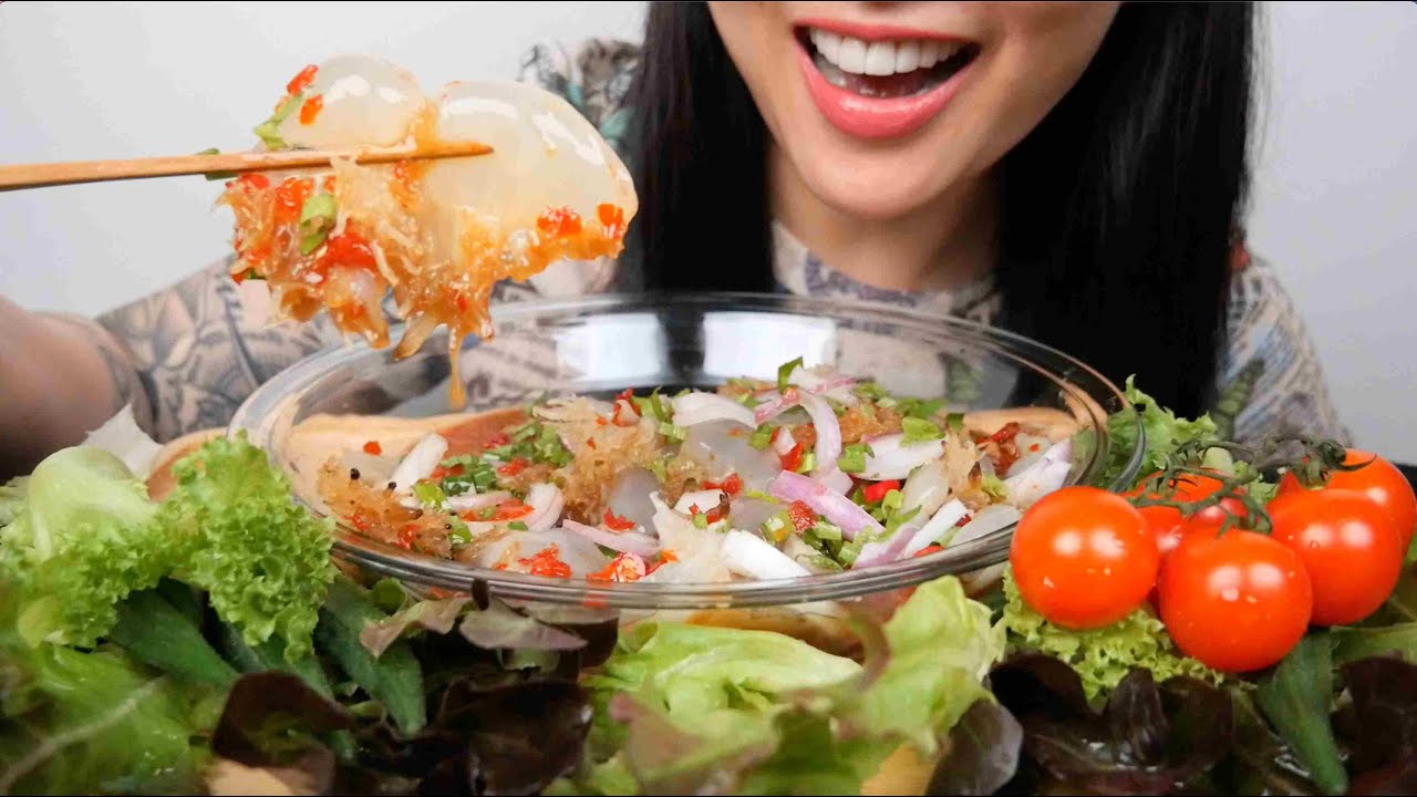 JELLY (ASMR SATISFYING CRUNCH EATING SOUNDS) LIGHT WHISPERS | SAS-ASMR
