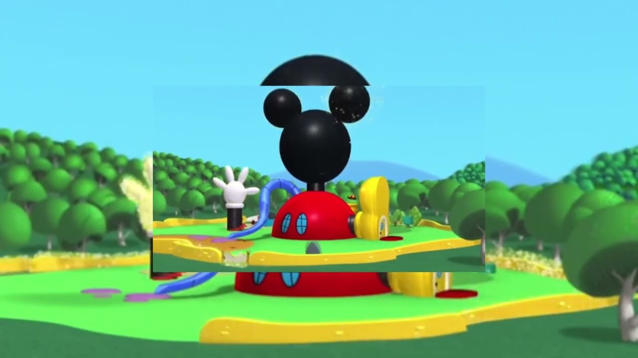 Mickey Mouse Clubhouse Intro in Wrong Zoom (COPYRIGHT NOTICE)