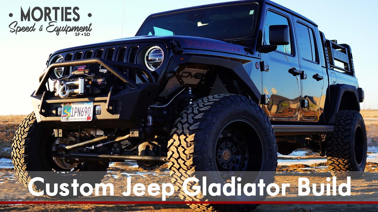 Lifted 2020 Jeep Gladiator JT Rubicon Build