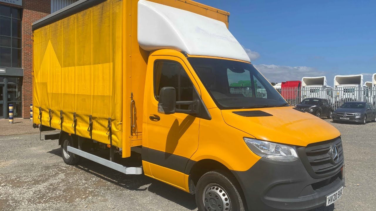 MERCEDES SPRINTER 516 CDI 5.5 TONNE CURTAINSIDER 2020 - HV20 SHX