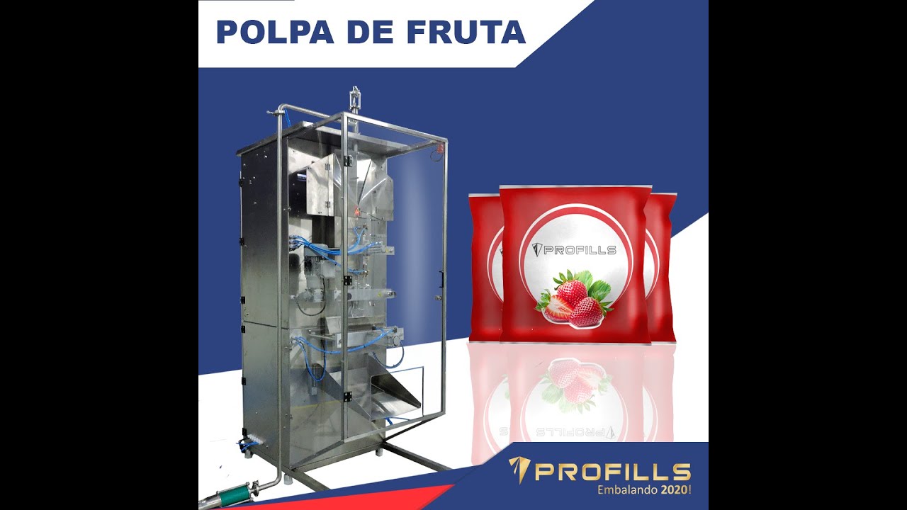 Máquina Envasadora de polpa de fruta