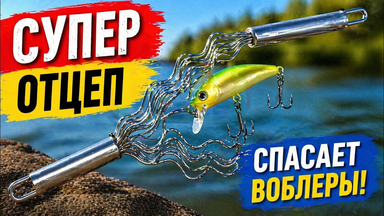 Супер отцеп для воблеров и блесен своими руками