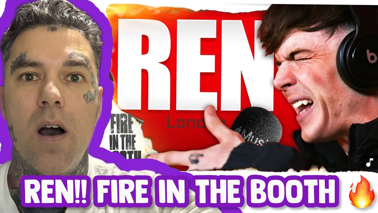 Rapper FIRST time REACTION to Ren - Fire in the Booth 🇬🇧