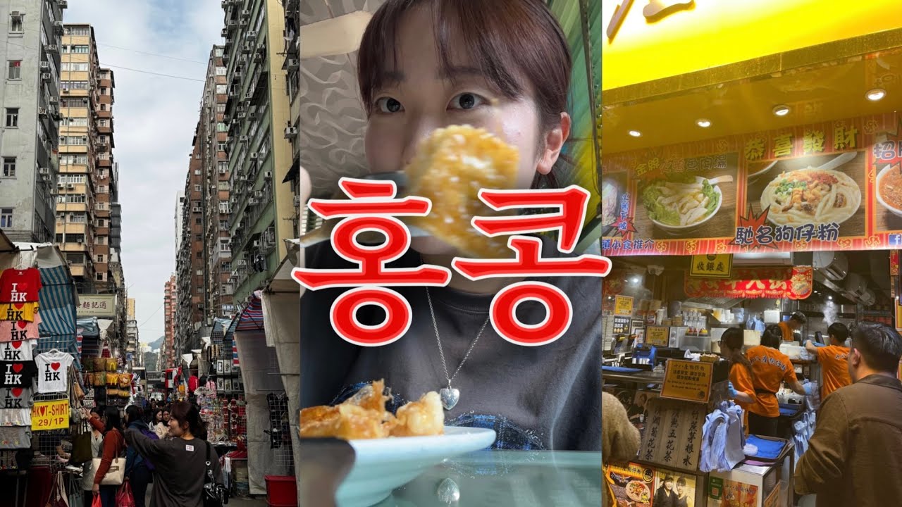 후배와 3박4일 홍콩 여행🇭🇰 그리운 12월의 홍콩🥟 원딤섬, 레이디스마켓, 미도카페, 미드레벨… 유명한 곳 다 갔음ㅎ