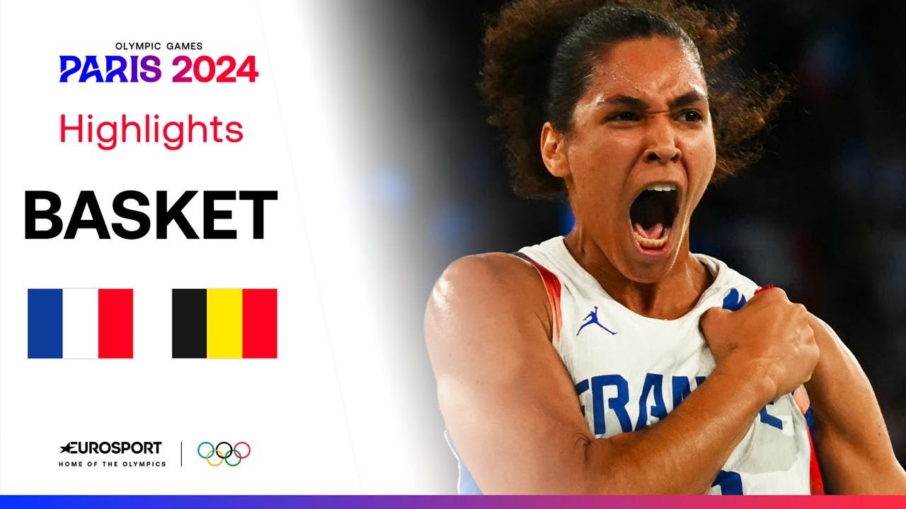 JO PARIS 2024 - EN FINALE ! Les basketteuses françaises écartent la Belgique après prolongation