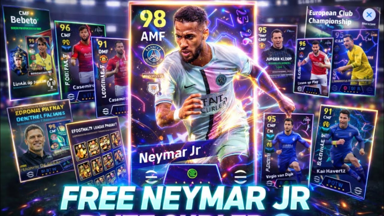 🔥 FREE NEYMAR JR BLITZ CURLER?! 😱 | eFootball 2026 Latest Update ⚽🎮