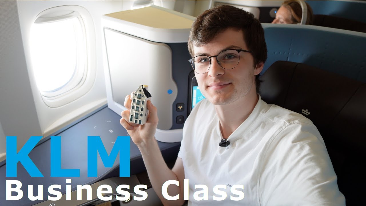 KLM Business Class til Shanghai | På vei til Formel 1 i Kina