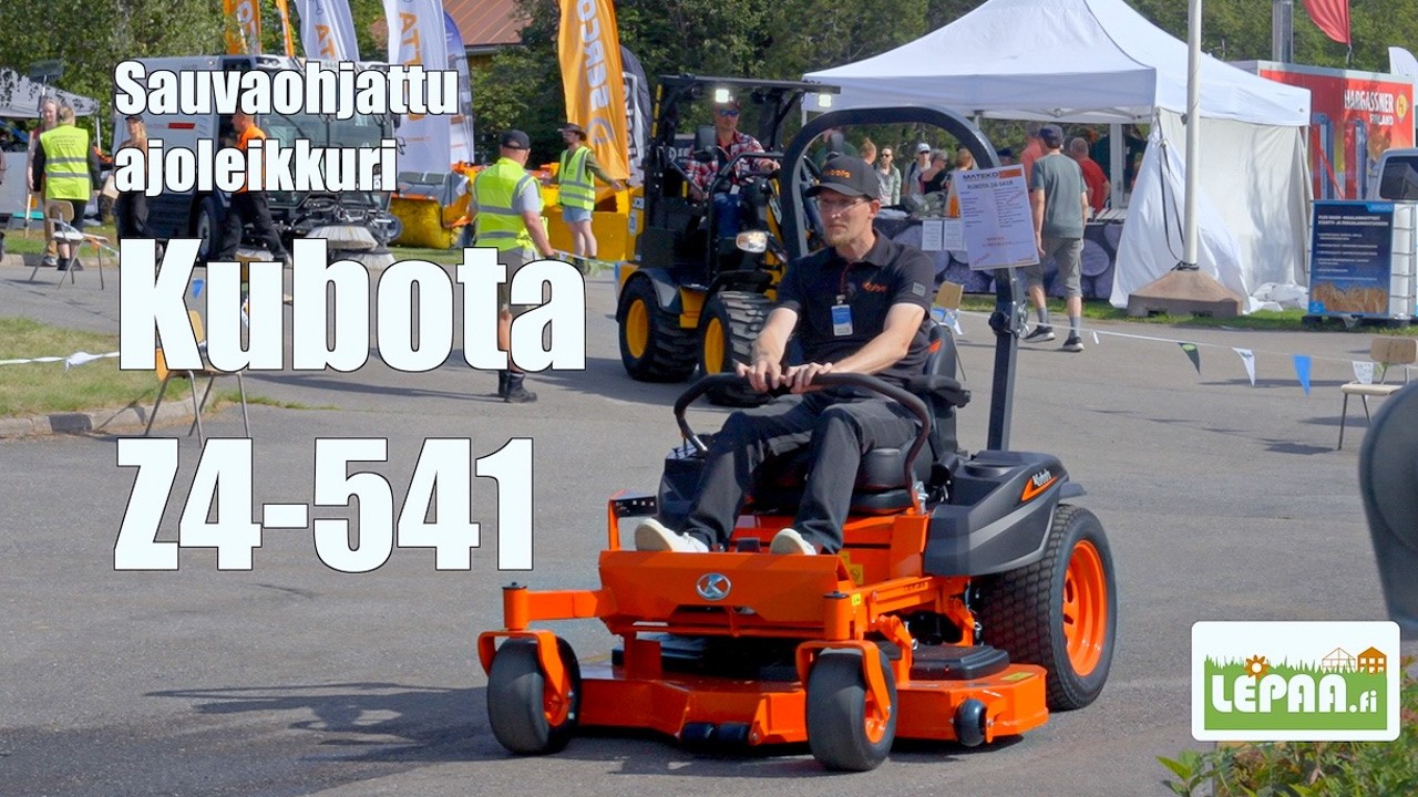 Kubota Z4 541 ajoleikkuri FullHD