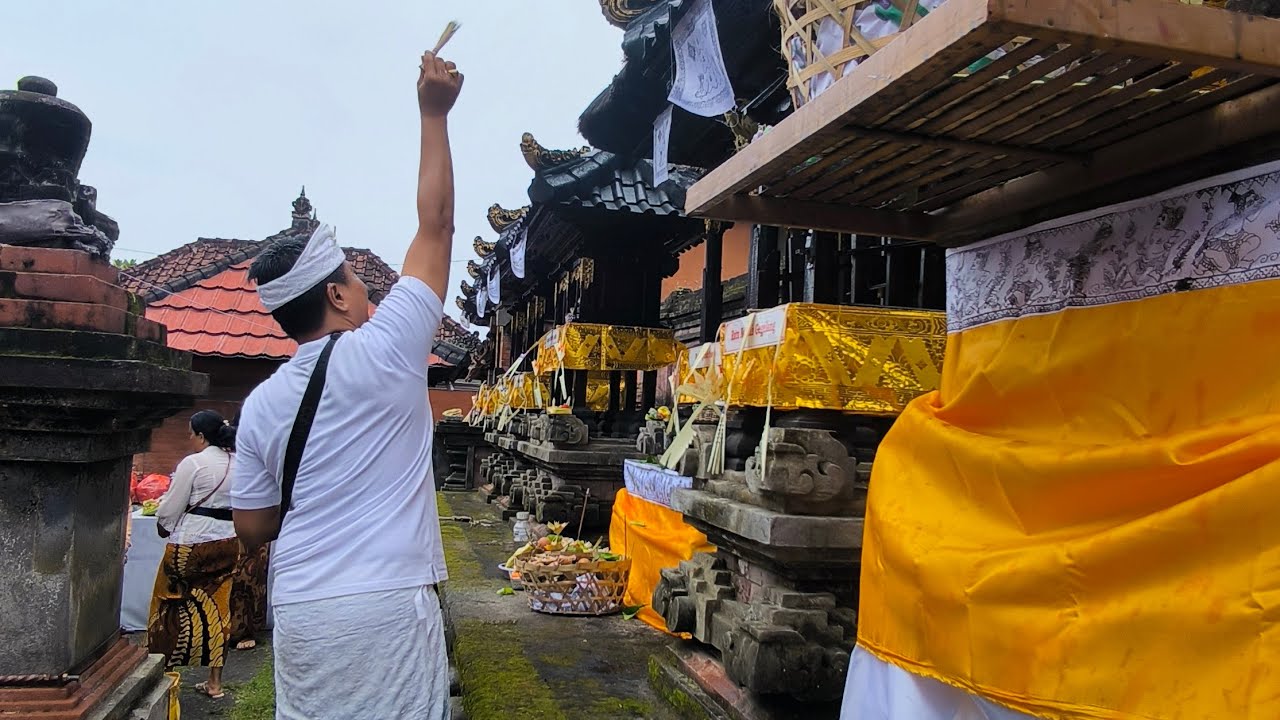Melaspas Perbaikan Pelinggih Merajan, 16/02/2026