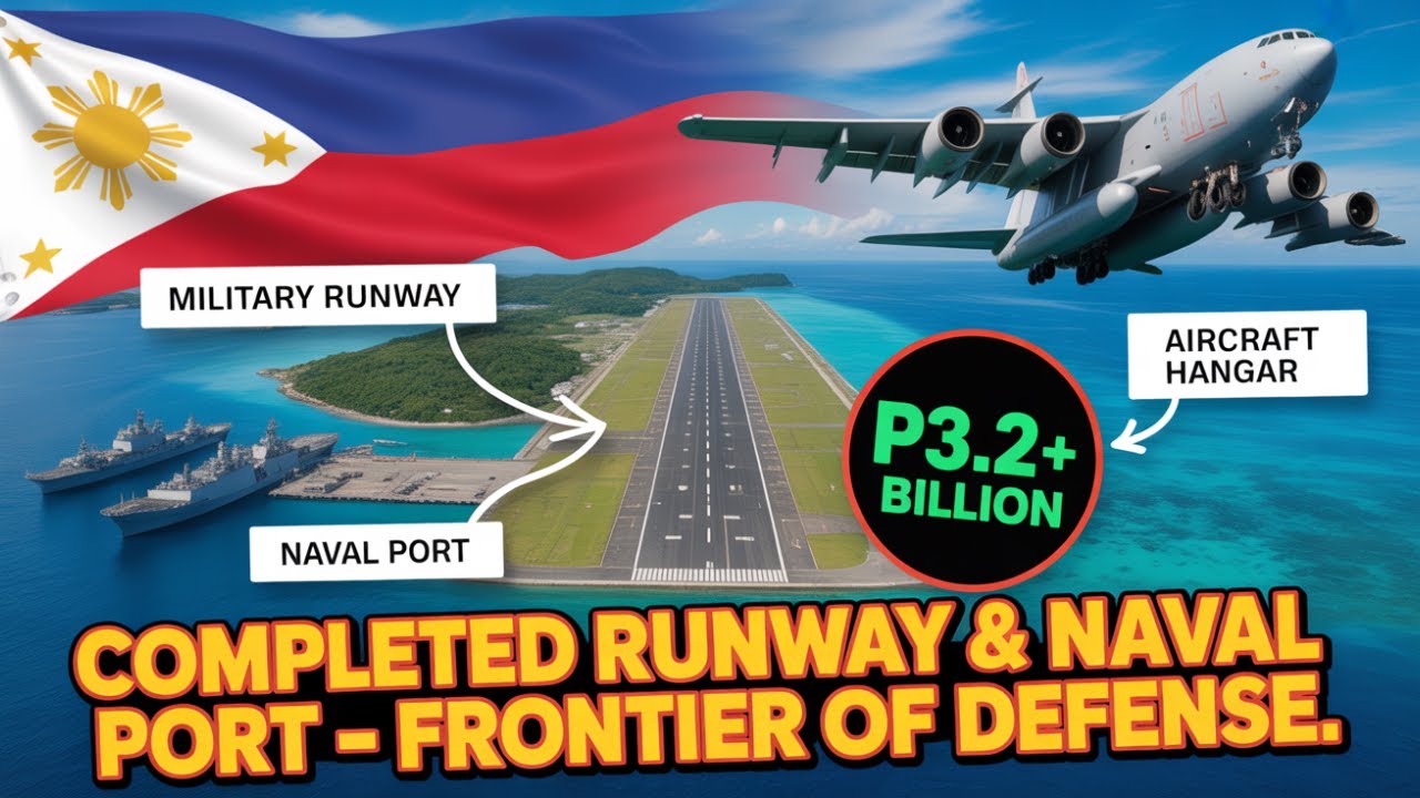 Philippines Reveals Completed Spratlys Runway & Port in Strong Move Against China