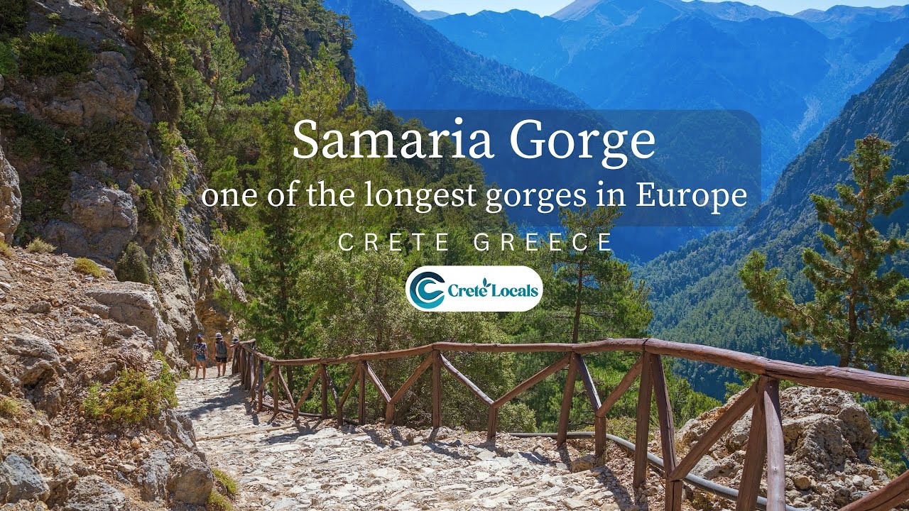 Hiking Samaria Gorge, the second longest gorge in Europe - Crete, Greece, 2023