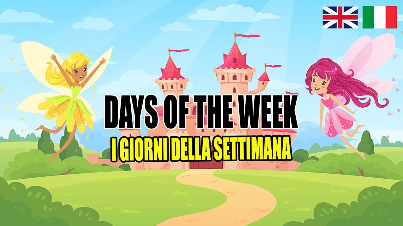 I giorni della settimana in inglese | Days of the week