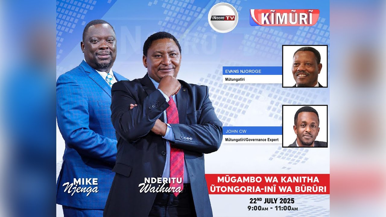 KIMURI AT INOORO TV WITH TR JOHN CW    20-07-2025