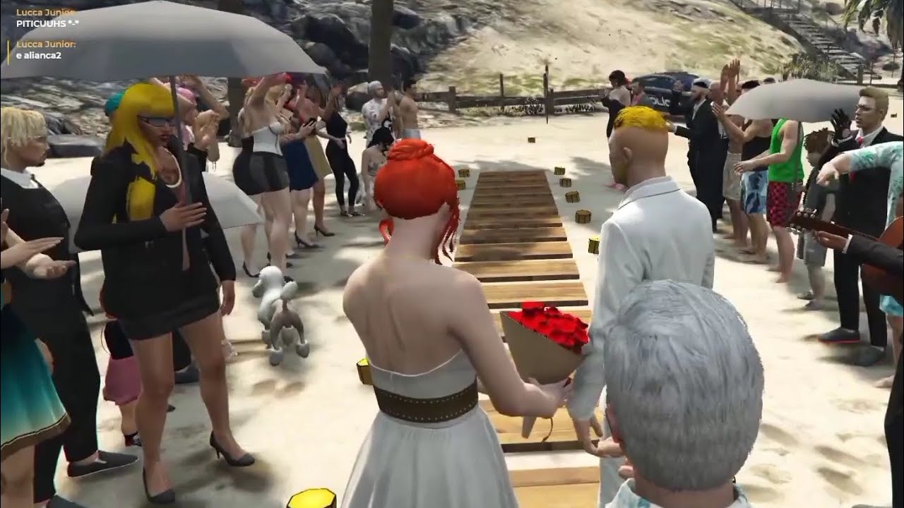O casamento de Nicolly com o filho da Hannah Montanha (Parte 1) [GTA RP]