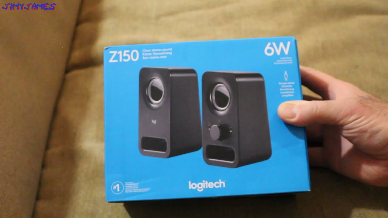 Installing My New 6W Logitech Z150 Stereo Computer Speakers