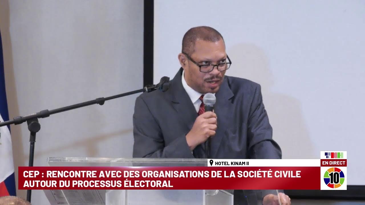 CEP : RENCONTRE AVEC DES ORGANISATIONS DE LA SOCIÉTÉ CIVILE AUTOUR DU PROCESSUS ÉLECTORAL