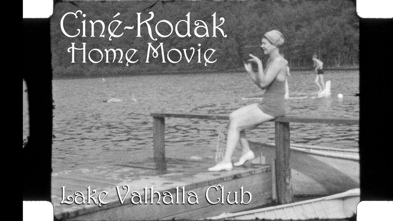 1933 - 1935 / Ciné-Kodak 16mm / Lake Valhalla Club Montville NJ