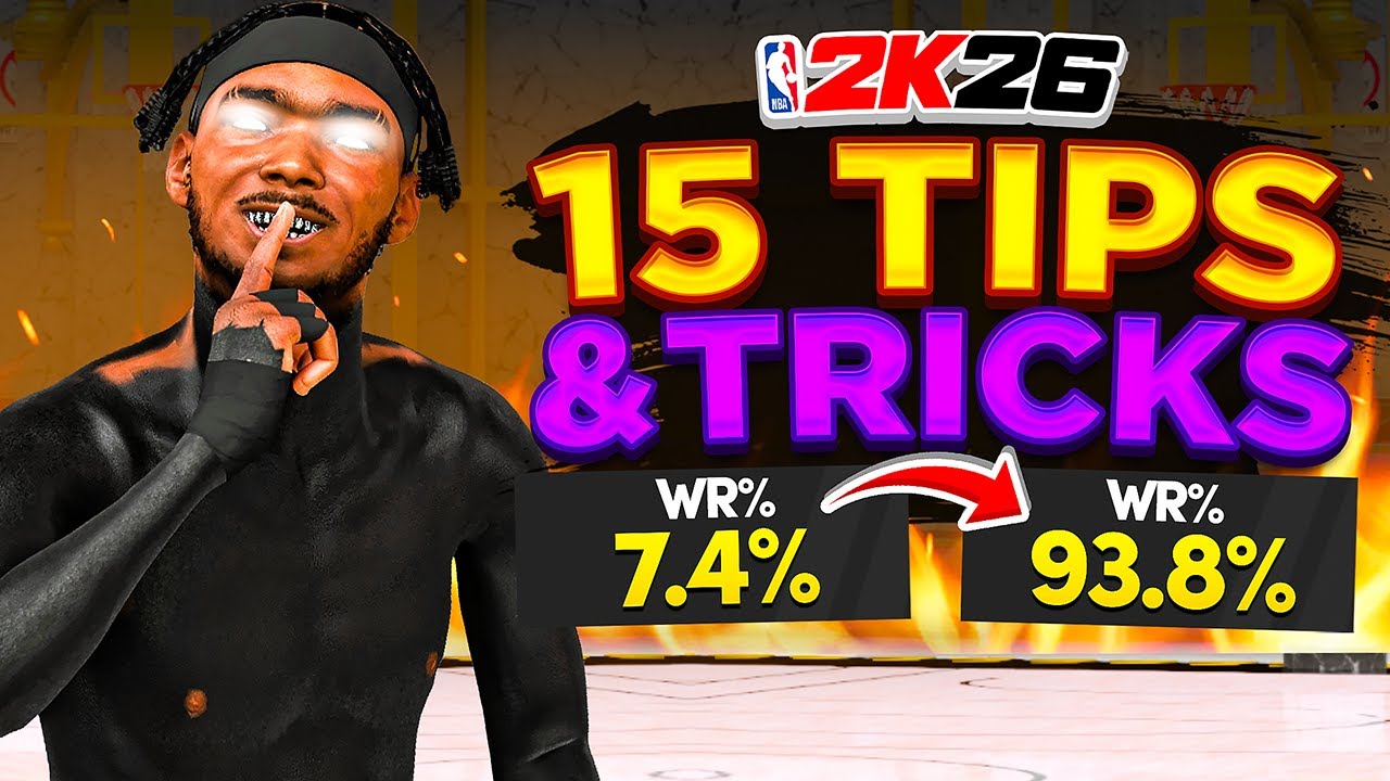 15 ПРОСТЫХ СОВЕТОВ, КАК БЫСТРО СТАТЬ КОМАНДНЫМ ИГРОКОМ В NBA 2K26! (ЛУЧШИЕ СБОРКИ, БРОСКИ И ДРИБЛ...