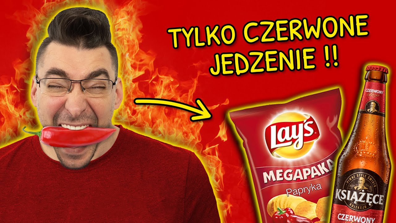3 dni na jedzeniu TYLKO CZERWONYCH PRODUKTÓW! - Czy da się tak żyć? *wyzwanie smaku*